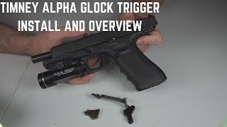 Timney Alpha Glock gen 34 trigger install and overview [upl. by Tati815]