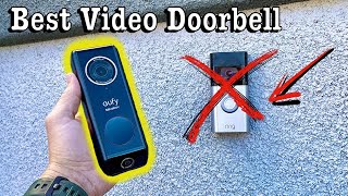 BEST Video Doorbell 2024 with No Subscription Required Eufy Dual Camera Doorbell Installation Memory [upl. by Nester]