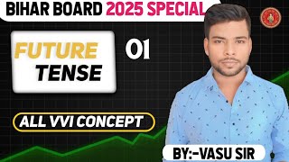 Simple Future Tense Concept By Vasu sir futuretenses biharboardclass12thenglish englishgrammar [upl. by Hirsch]