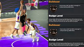 BULLDOZER is the MISMATCH BADGE NBA 2K24 [upl. by Shepp]