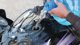 Running Bike Using Water  100 Working Trick [upl. by Kovacs]