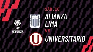 Alianza Lima 01 Universitario resumen de 10 minutos del partido por la Liga1 Te Apuesto [upl. by Hannavas795]