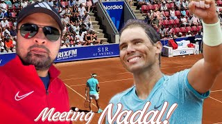 VlogS00E06 Meeting Rafael Nadal at Swedish Open 2024 [upl. by Paola]