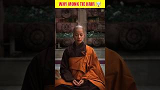 Why monk tie Hari in meditation activity 🤯 facts hunger viral shorts interesting facts [upl. by Laetitia301]