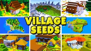 Top 20 Best VILLAGE SEEDS for Minecraft 1206 [upl. by Donahue272]