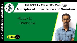 02 Chapter04  Principles of Inheritance and Variation  UnitII Overiew [upl. by Mcnair]