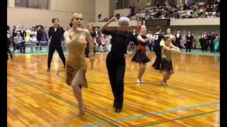 chamyamp福本ともえ組 chacha 社交ダンス dance dancer latin latindance [upl. by Lynnworth23]