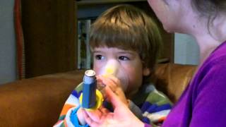 How to use an inhaler [upl. by Katey]