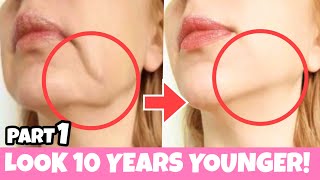 AntiAging Face Lifting Massage For Sagging Jowls Cheeks  Look 10 Years Younger Tighten Your Skin [upl. by Elpmet600]