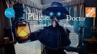 7ft Plague Doctor Animatronic Review and Demo Home Depot 2024 [upl. by Gary]