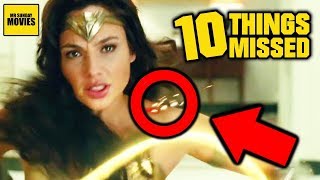 Ten Details Missed In Wonder Woman 1984 Official Trailer Breakdown [upl. by Lael]