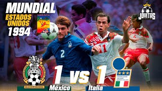 El RIFLAZO de Marcelino Bernal  Narración Perro Bermúdez  México vs Italia  Mundial USA 1994 [upl. by Reeta]