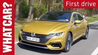 2017 VW Arteon review  What Car first drive [upl. by Noffets858]