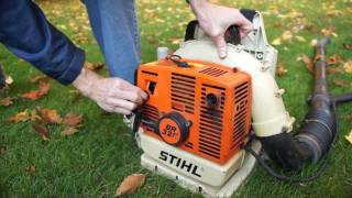 Stihl BR320 Backpack Leaf Blower [upl. by Sapphire191]