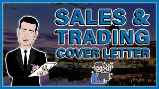 250k Sales amp Trading Cover Letter ExGoldman Sachs Investment Banking Career Coach [upl. by Gemoets632]