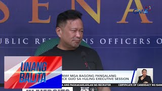 Senador JV Ejercito – May mga bagong pangalang ipinalutang si Alice Guo sa huling  Unang Balita [upl. by Einneg]