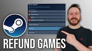 How To Refund Games On Steam [upl. by Yelyk]