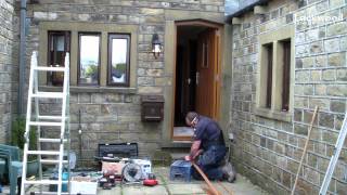 Shaped Top Composite Door installation [upl. by Reece964]