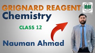 REACTION OF GRIGNARD REAGENT WITH KETONE 12 CLASS  CHEMISTRYCHAPTER 17 FBISE [upl. by Eirhtug]