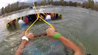 GOPRO HD Learning basics of Wakeboarding [upl. by Kunz]