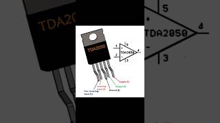 audio ic pinout electrial youtubeshorts shots [upl. by Sahc]