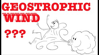 What is Geostrophic Wind in Geography What is Pressure Gradient Force Coriolis Force Frictional [upl. by Mini]