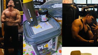 I found The Muscleblaze Golden Scoop 🥹 Unboxing my supplement Stack 💪🥳 [upl. by Nwahsauq51]