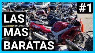 Motos súper baratas en la subasta [upl. by Yeltnerb]