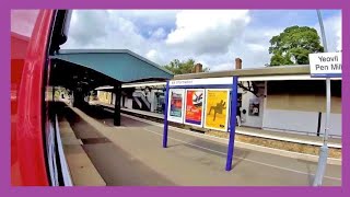 Train Bash FGW HST Weymouth Wizard  Swindon  Weymouth [upl. by Ennayt]