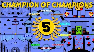 24 Marbles Race Champion of Champions Season 5 by Algodoo [upl. by Adnolahs]