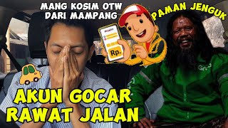 Paman Grab Jenguk bawa Mang Kosim Maxim Otw • Sementara akun Gocar Reguler Rawat Jalan dulu [upl. by Eeralav]