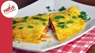 Pastırmalı Omlet Tarifi  Nefis Yemek Tarifleri [upl. by Medor]