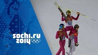 Ski Jumping  Mens Large Hill  Final  Stoch Wins Gold  Sochi 2014 Winter Olympics [upl. by Lauri835]