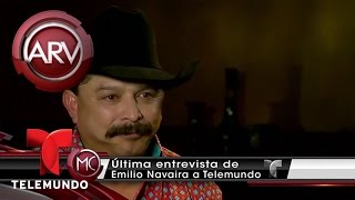 Mira la última entrevista de Emilio Navaira en Telemundo  Al Rojo Vivo  Telemundo [upl. by Valentin673]