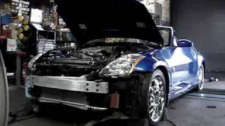 2004 NISSAN 350Z APS Twin turbo installed and dynoed [upl. by Dougy]