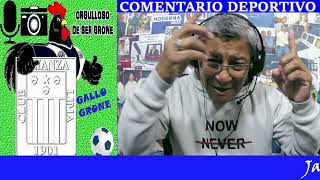 GALLO GRONE AL VENCIÓ X ERRORES HUANCAS PERO NO CONVENCIÓ OTRA VEZ Y BARCOS SALVÓ NUEVAMENTE AL TEA [upl. by Yenhpad]