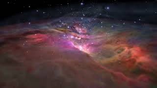 Flight Through Orion Nebula in Visible and Infrared Light [upl. by Benoite]