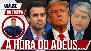 Trump foge dos debates Marçal é abandonado e Datena chora e se despede  Análise do Stoppa [upl. by Martinic]