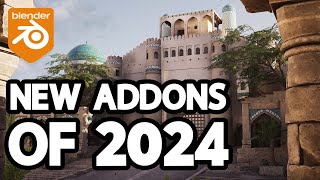 Best Blender Addons Released in 2024 So Far [upl. by Netsrek]