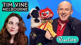 TIM VINE  2019 Melbourne Comedy Festival  REACTION [upl. by Adnarrim912]