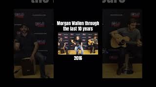 Morgan Wallen through the last 10 years 2016 morganwallen countrysinger fyp [upl. by Yerahcaz]