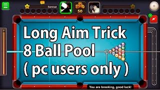 8 ball pool  Long Line for PC [upl. by Aline]