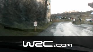 Onboard Mads Ostberg SS09 Rallye Monte Carlo 2014 [upl. by Comras]