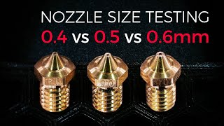 Which ONE is the BEST NOZZLE SIZE for Cura 5 amp PrusaSlicer 25 [upl. by Leeban]