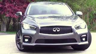 All New 2014 Infiniti Q50  Hands on Review by Infiniti of Clarendon Hills [upl. by Nyram236]