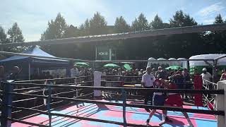 Mansur Dzugiraev Boxclub Redtel rot vs Eren Mirxan Brackwede NRW [upl. by Learsi]