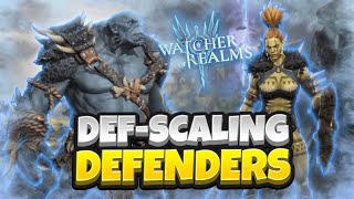 NEW Defence Scaling Defenders FORERUNNER Watcher of Realms [upl. by Aitsirhc333]