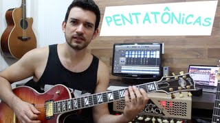 ESCALA PENTATÔNICA  CONHECENDO TODO O BRAÇO DA GUITARRA [upl. by Ramberg337]