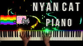 Nyan Cat  Piano Cover  Sheet Music [upl. by Aisan]