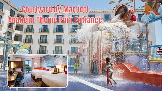 Review Courtyard by Marriott Anaheim Theme Park Entrance [upl. by Burkhard653]